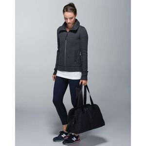 Lululemon En Route Zip Front Back Zip Jacket, 8